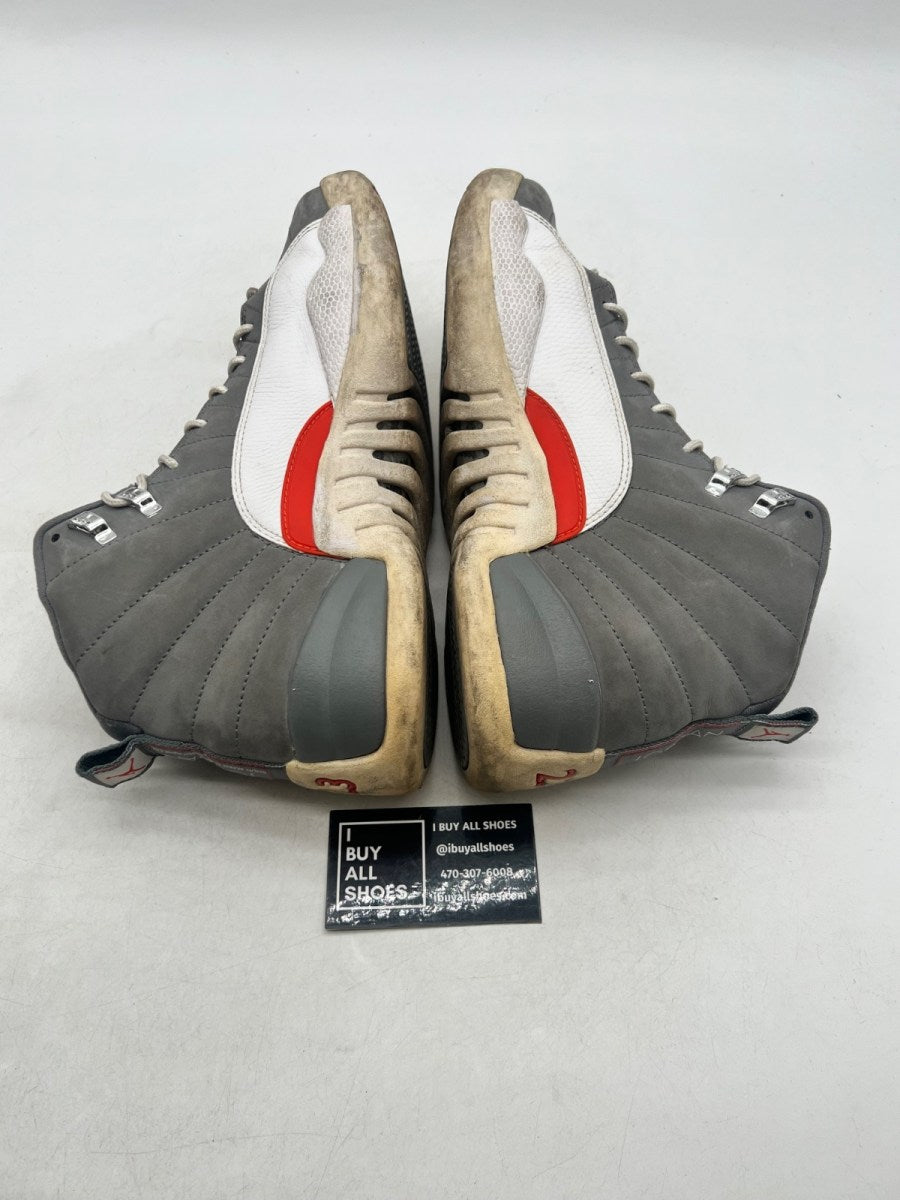 Jordan 12 Retro Cool Grey 10.5 (Heavily Worn Pre-Owned) - Image 6