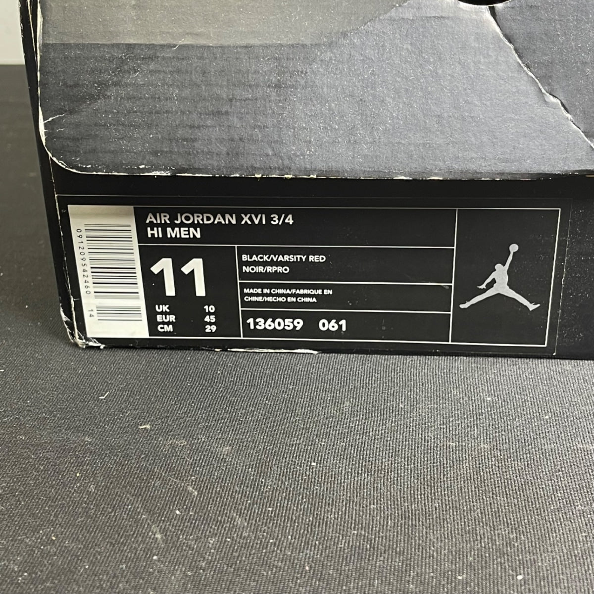 Jordan 16 Bred (2001) (Size 11) - Image 7