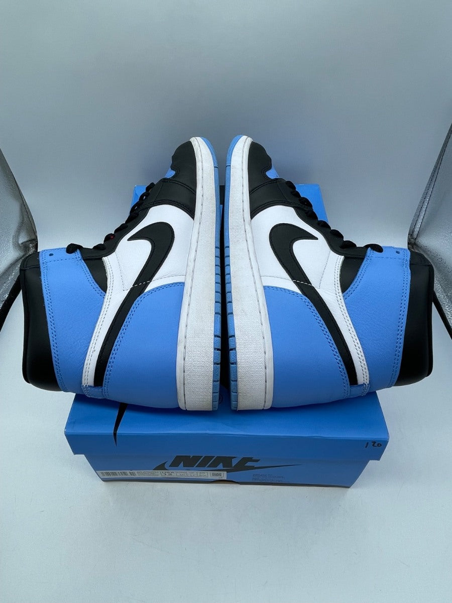Jordan 1 Retro High OG UNC Toe 12 (Moderately Worn Pre-Owned) - Image 6