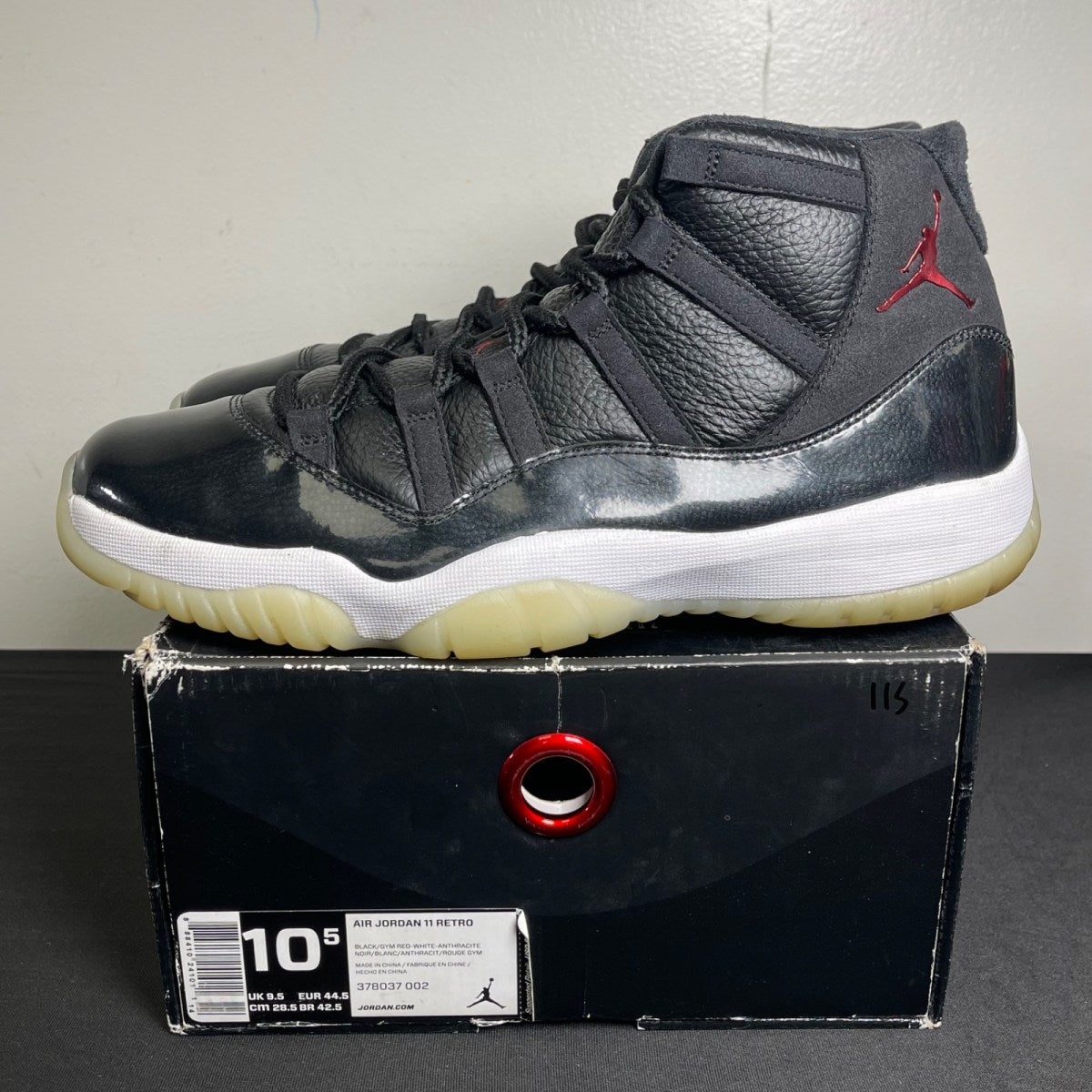 Jordan 11 Retro 72-10 (Size 10.5) - Image 3