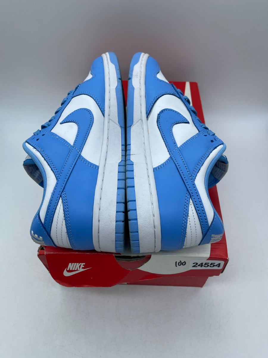 Nike Dunk Low UNC (2021) 9 (Moderately Worn Pre-Owned)NikeWhite/University Blue-White - Image 6