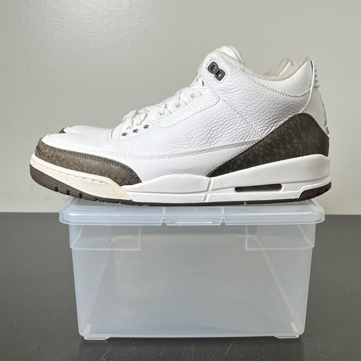 Jordan 3 Retro Mocha (2018) 11 (Moderately Worn Pre-Owned)JordanWhite/Dark Mocha-Chrome - Image 3