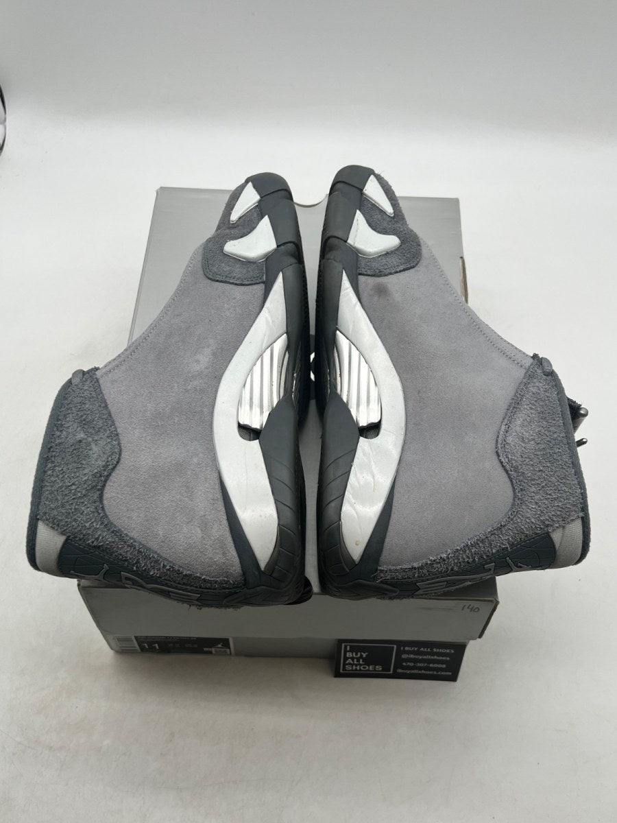 Jordan 14 Retro Flint Grey 11 (Lightly Worn Pre-Owned) - Image 7