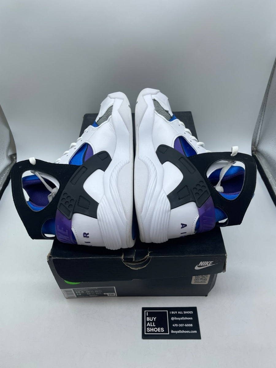 Nike Air Flight Huarache OG White Varsity Purple (2023) 10.5 (Moderately Worn Pre-Owned) - Image 6