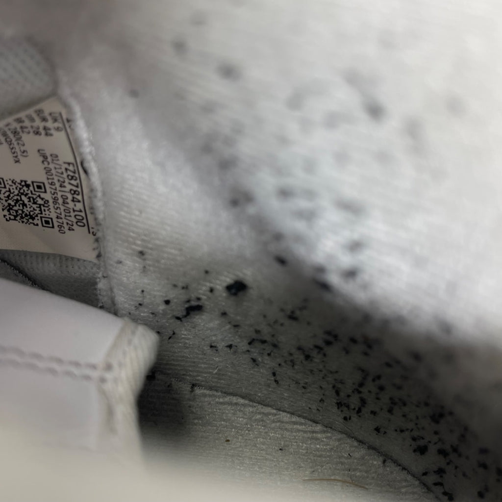 Nike Air Force 1 Mid Supreme White 10 (Moderately Worn Pre-Owned)NikeWhite/White-White - Image 6