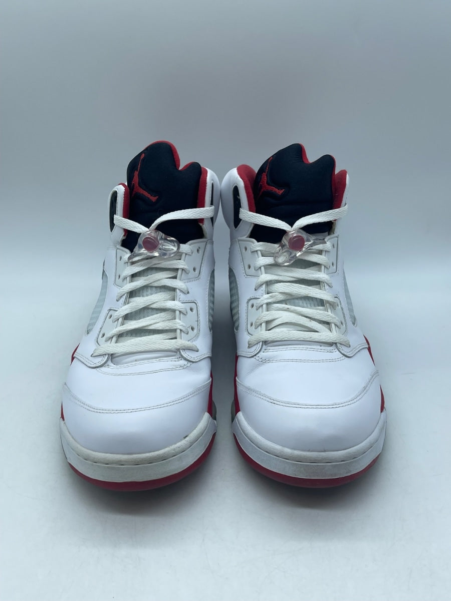 Jordan 5 Retro Fire Red Black Tongue (2013) 14 (Moderately Worn Pre-Owned) - Image 2