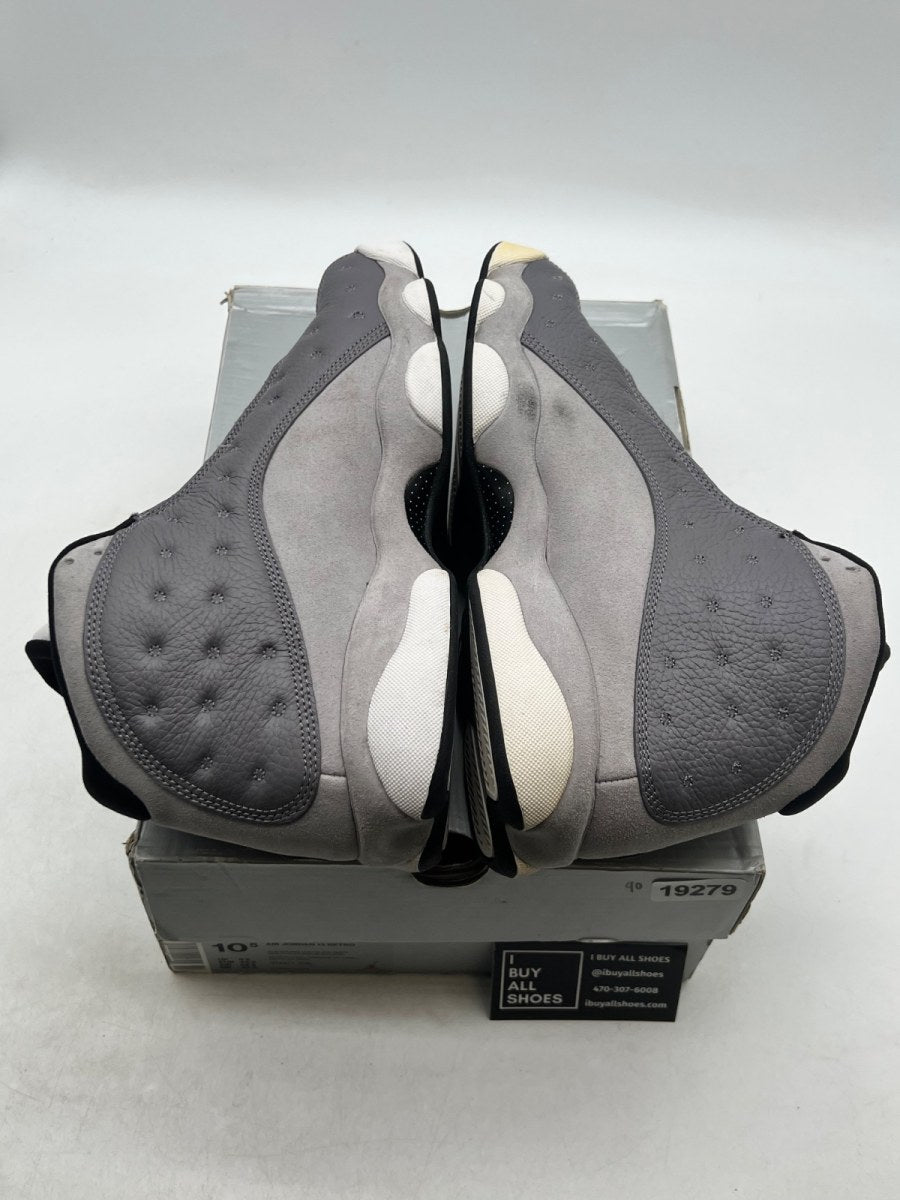 Jordan 13 Retro Atmosphere Grey 10.5 (Heavily Worn Pre-Owned) - Image 9
