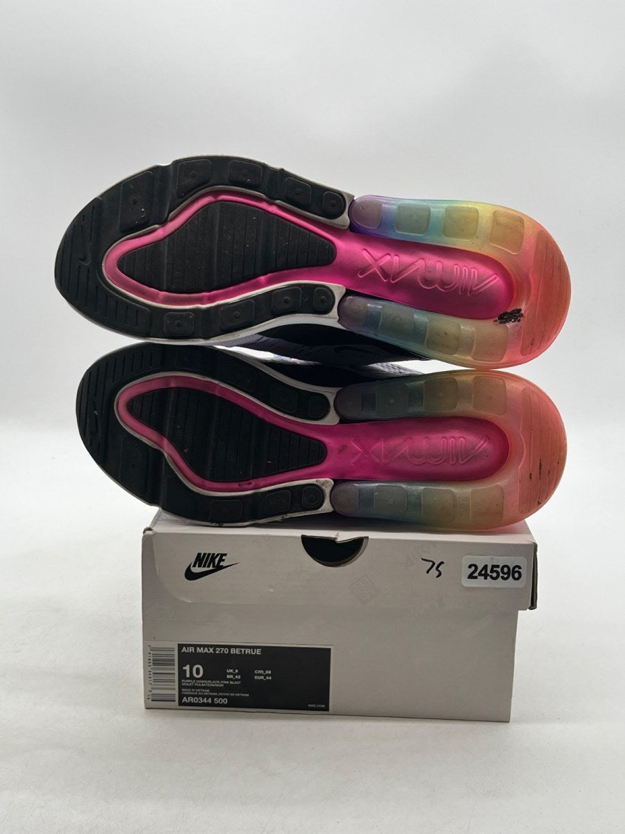 Nike Air Max 270 Betrue (2018) 10 (Lightly Worn Pre-Owned)NikePurple Dawn/Black-Pink Blast-Multi-Color - Image 8