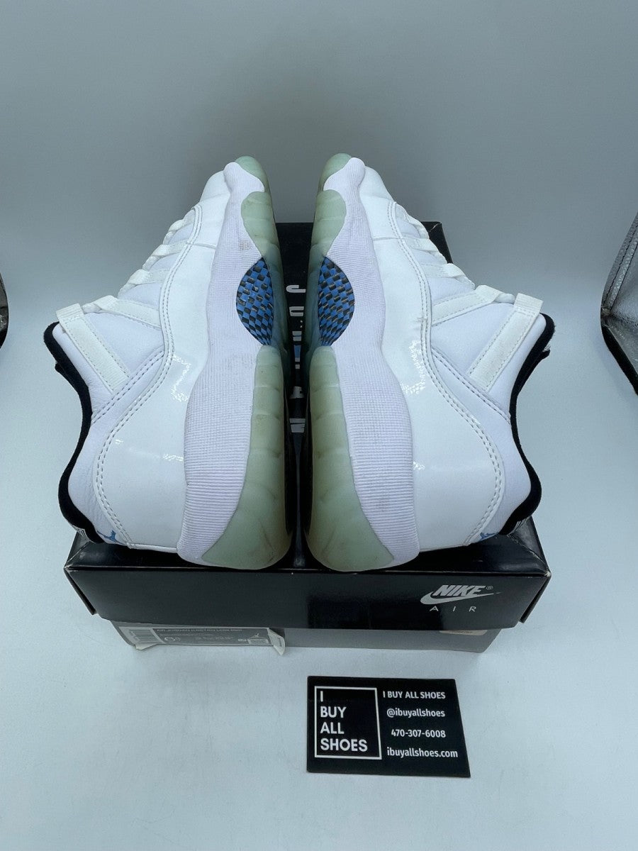 Jordan 11 Retro Low Legend Blue (GS) 6.5Y (Moderately Worn Pre-Owned) - Image 6