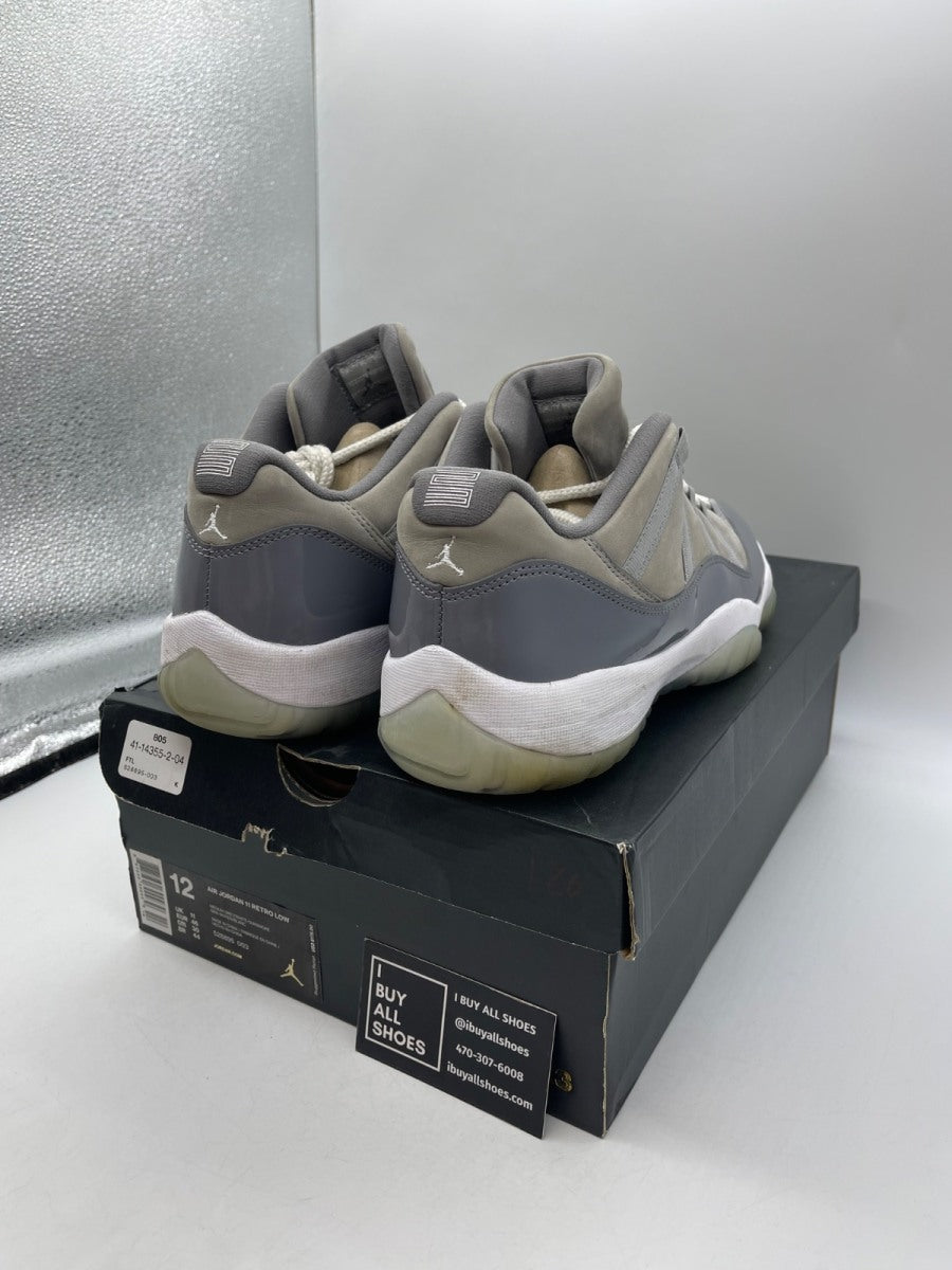 Jordan 11 Retro Low Cool Grey 12 (Moderately Worn Pre-Owned) - Image 5
