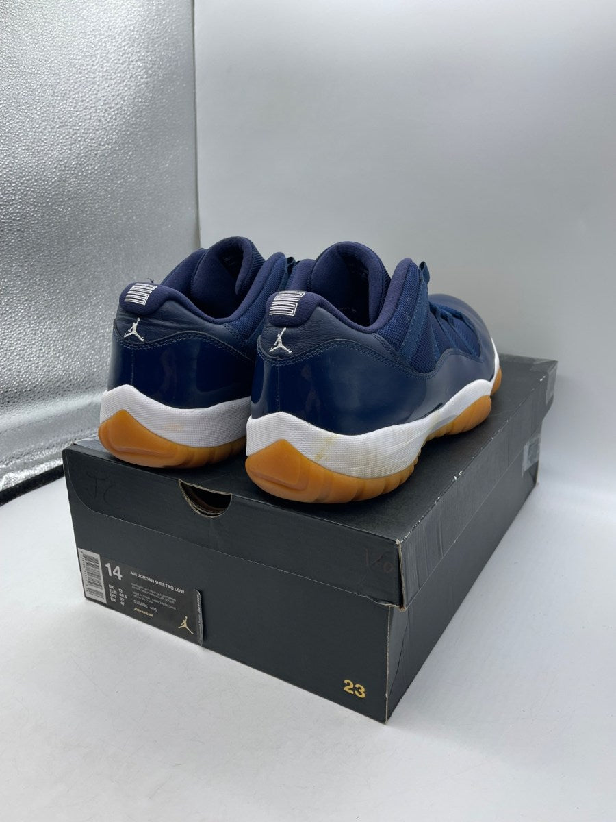 Jordan 11 Retro Low Midnight Navy 14 (Moderately Worn Pre-Owned) - Image 5