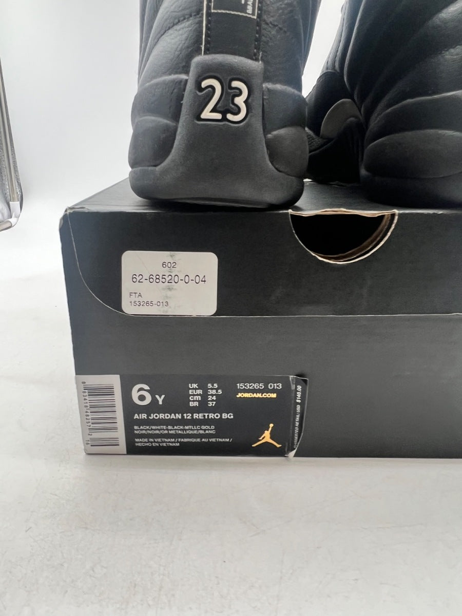 Jordan 12 Retro The Master (GS) 6Y (Lightly Worn Pre-Owned) - Image 4