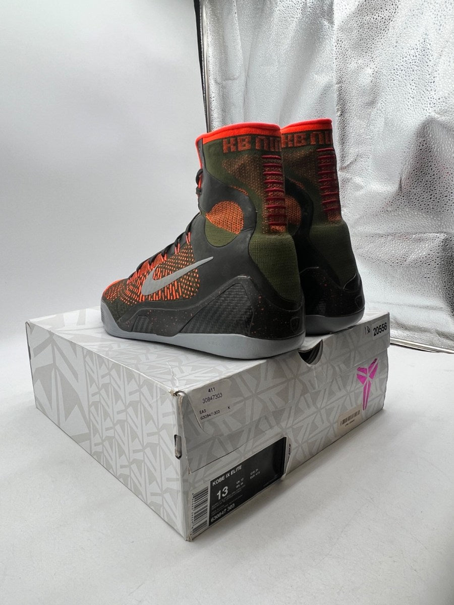 Nike Kobe 9 Elite Sequoia 13 (Lightly Worn Pre-Owned) - Image 5