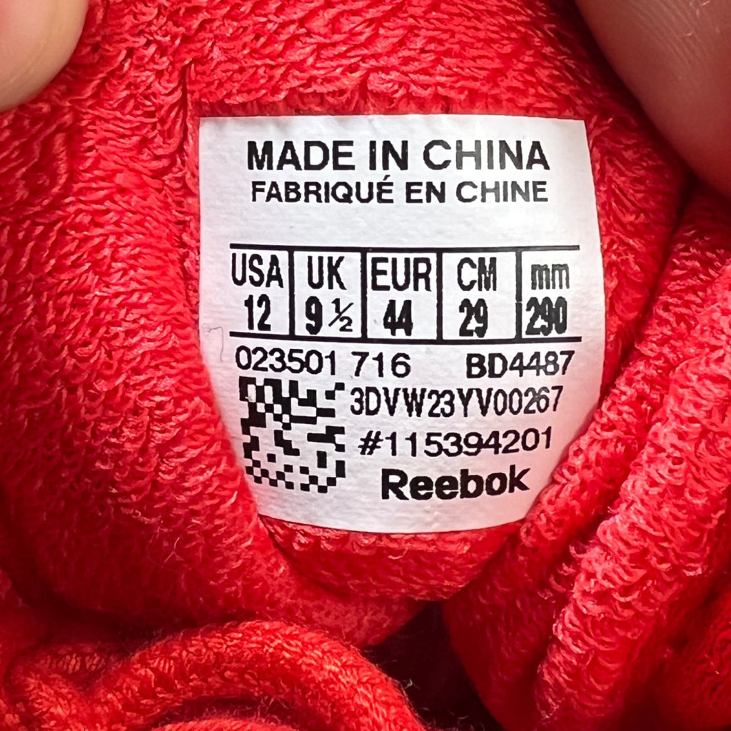 Reebok Question Mid Teyana Taylor Primal Red (Women's) 12W (VNDS Pre-Owned)ReebokPrimal Red/Ice - Image 7