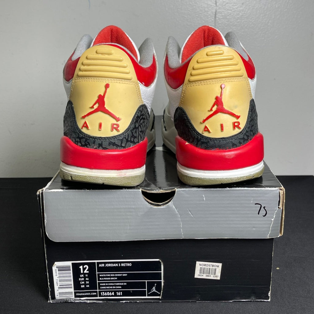Jordan 3 Retro Fire Red (2007) (Size 12) - Image 4