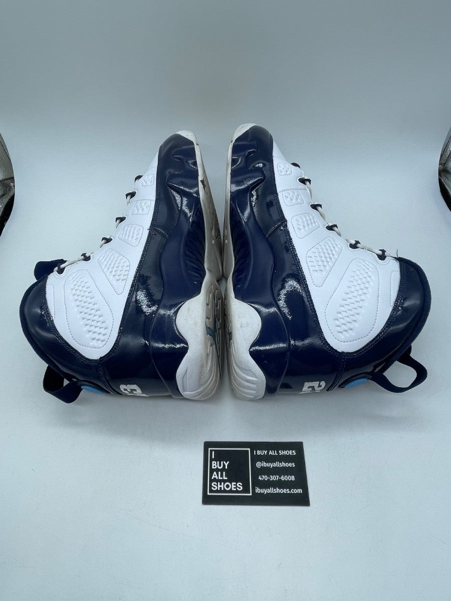 Jordan 9 Retro Pearl Blue 13 (Moderately Worn Pre-Owned) - Image 6