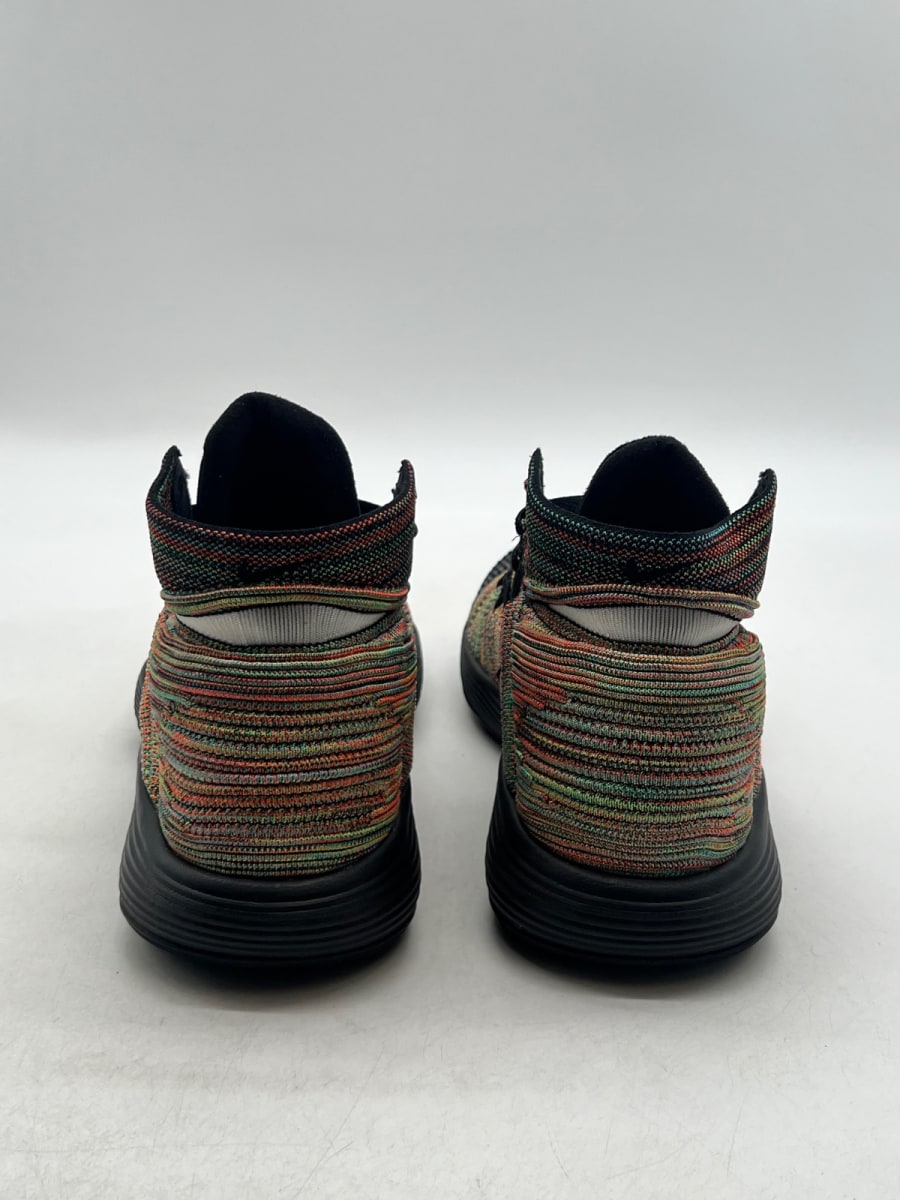 Nike React Hyperdunk 2017 Flyknit Multi-Color 11.5 (Lightly Worn Pre-Owned)NikeBlack/Black-White-Total Crimson - Image 5