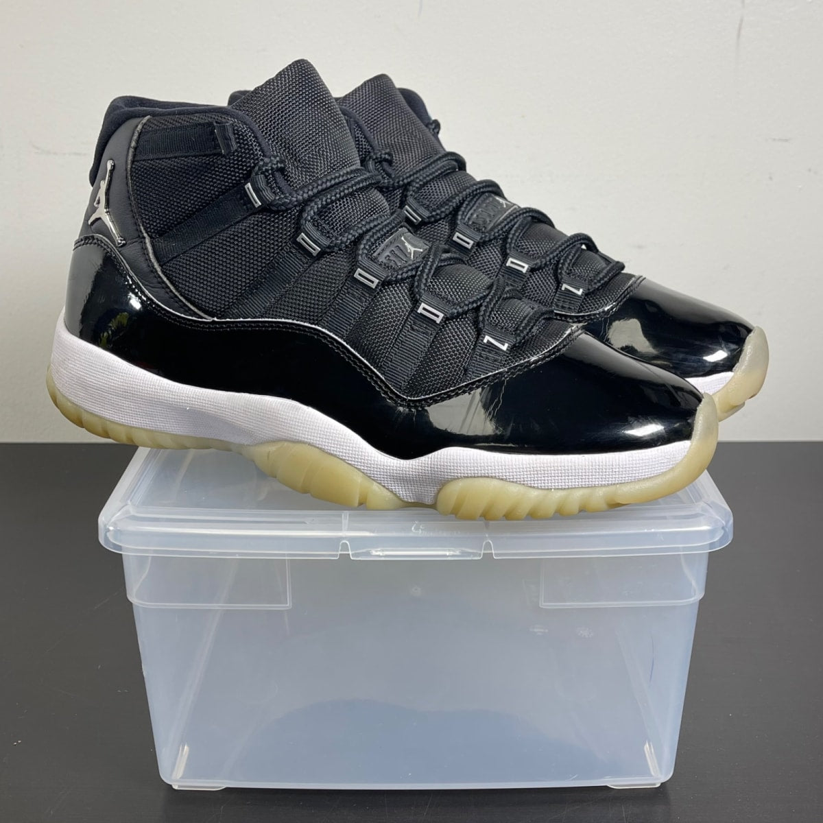 Jordan 11 Retro Jubilee 25th Anniversary 10 (Moderately Worn Pre-Owned)JordanBlack/Multi-Color-White-Multi-Color - Image 1