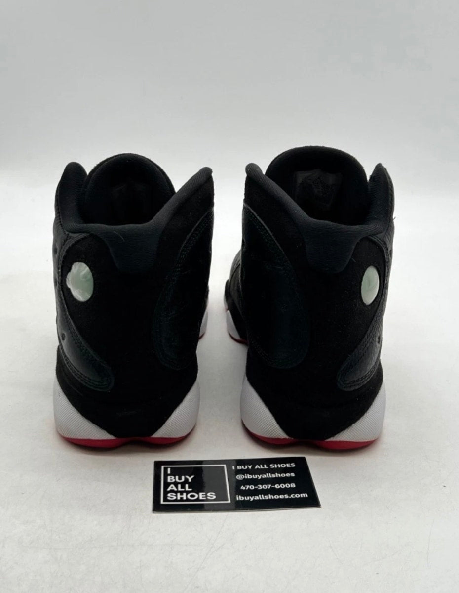 Jordan 13 Retro Playoffs (2023) 10 (Moderately Worn Pre-Owned)JordanBlack/Varsity Red-White-Vibrant Yellow - Image 5