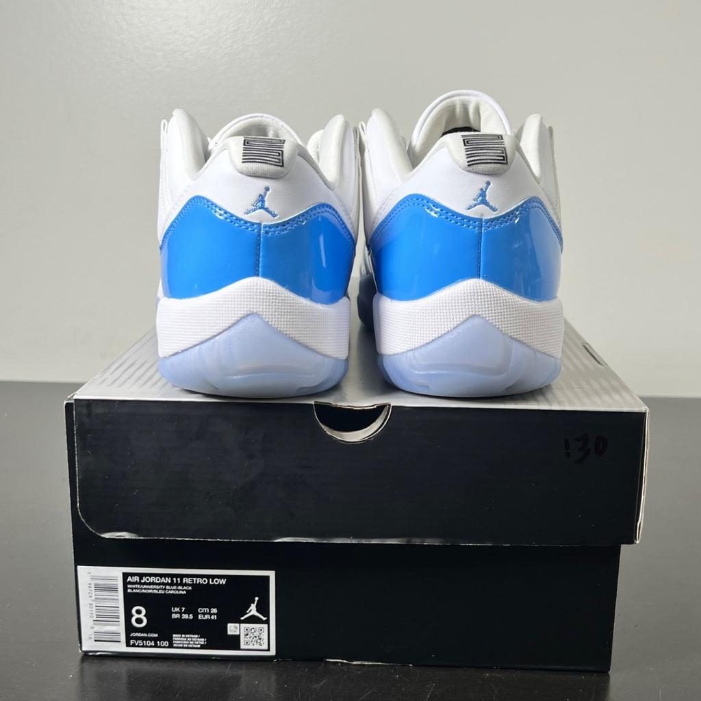 Jordan 11 Retro Low University Blue (2026) 8 (VNDS Pre-Owned)JordanWhite/University Blue/Black - Image 5