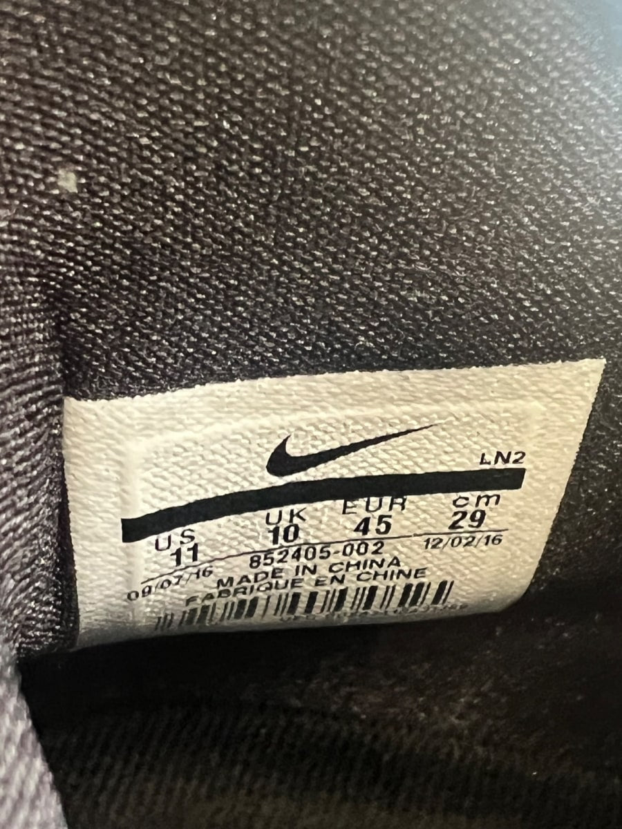 Nike LeBron 14 Black Ice 11 (Lightly Worn Pre-Owned)NikeBlack/White-Ice - Image 9