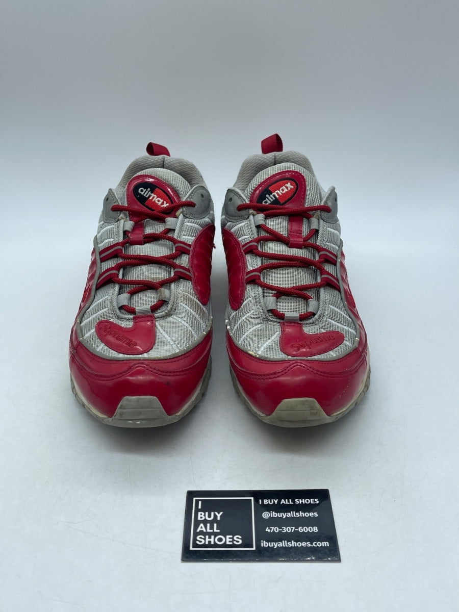 Nike Air Max 98 Supreme Varsity Red 11.5 (Heavily Worn Pre-Owned) - Image 2