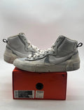 Nike Blazer Mid sacai White Grey 11.5 (Heavily Worn Pre-Owned)NikeSummit White/White-Wolf Grey-Black - Image 1