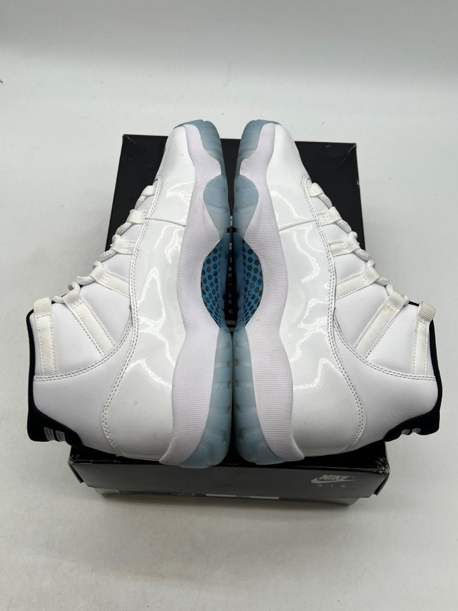 Jordan 11 Retro Legend Blue (2024) 8.5 (Moderately Worn Pre-Owned)JordanWhite/Legend Blue/Black - Image 9