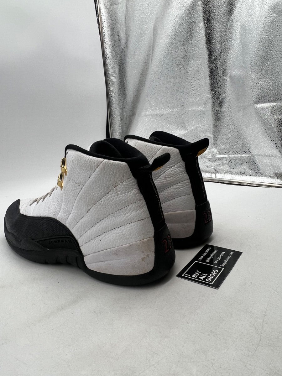 Jordan 12 Retro Taxi (2013) 13 (Heavily Worn Pre-Owned) - Image 4