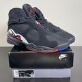 Jordan 8 Retro Playoffs (2023) 11 (Moderately Worn Pre-Owned)JordanBlack/True Red-White - Image 1