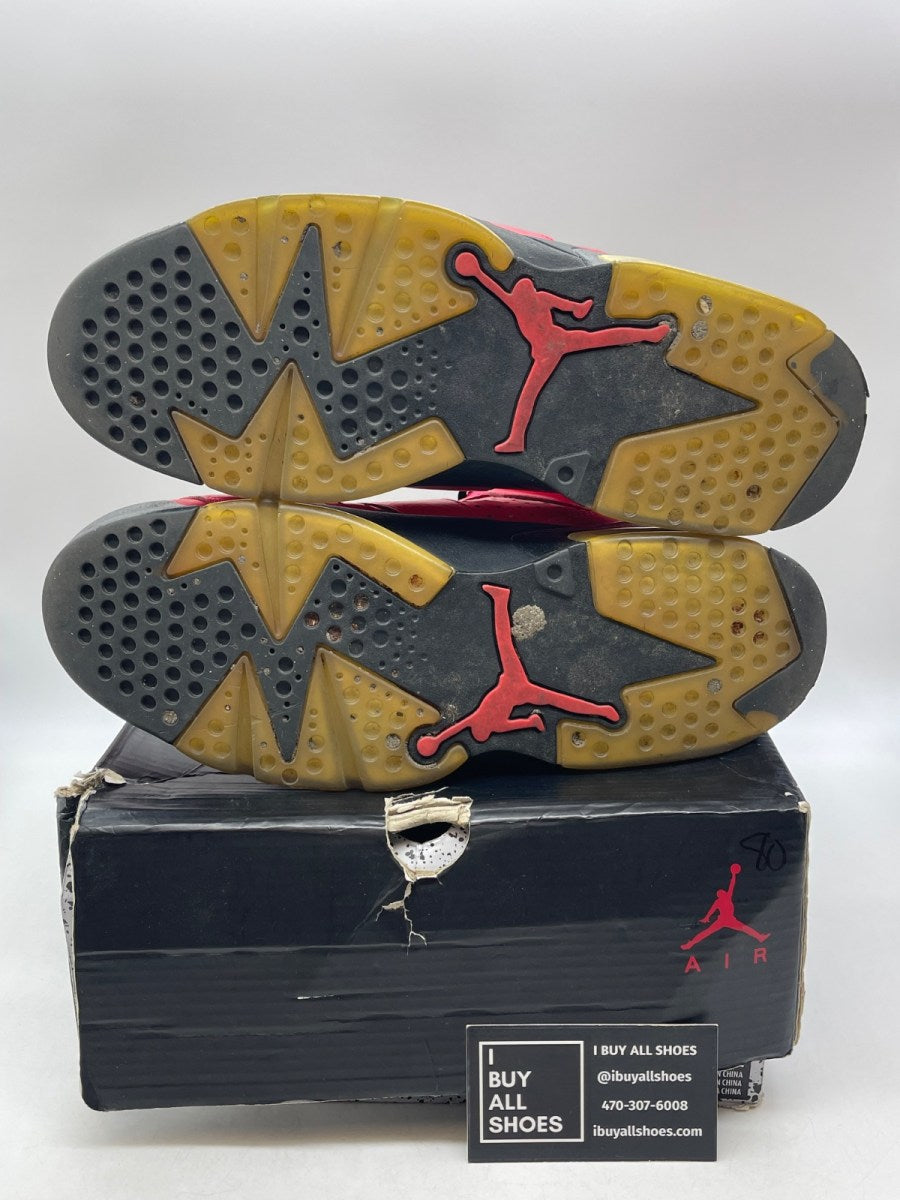 Jordan 6 Retro Infrared 23 (Toro) 9.5 (Heavily Worn Pre-Owned) - Image 7