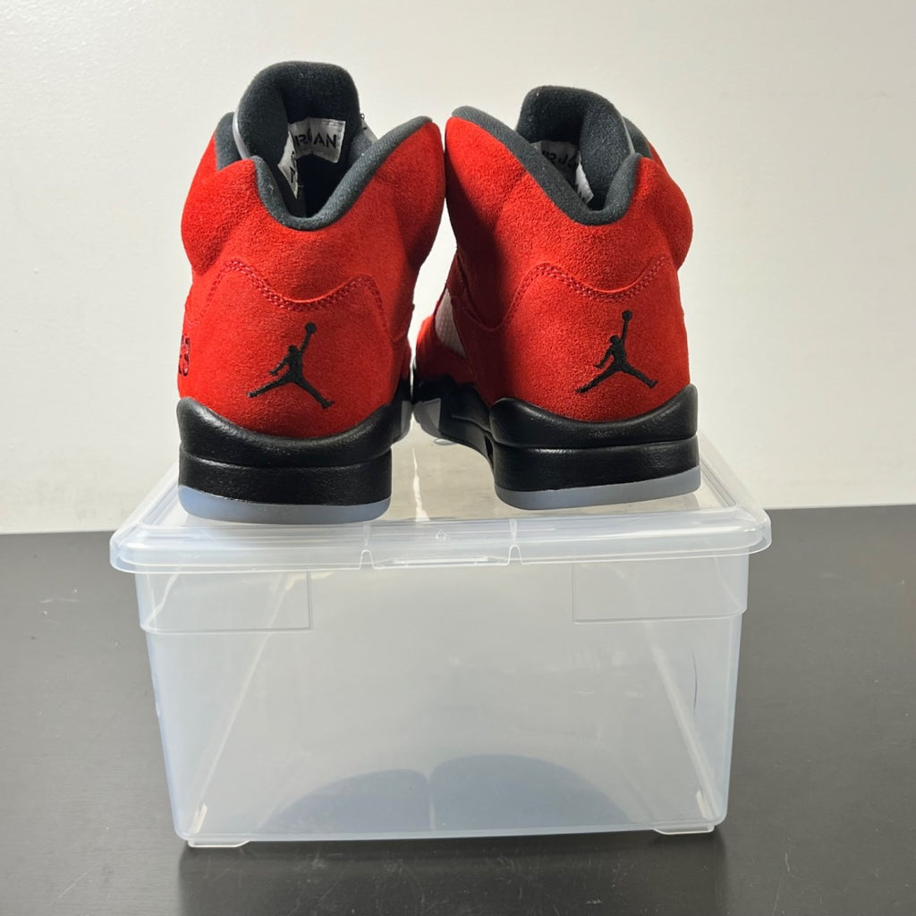 Jordan 5 Retro Raging Bull Red (2021) 9 (Lightly Worn Pre-Owned)JordanVarsity Red/Black-White - Image 6