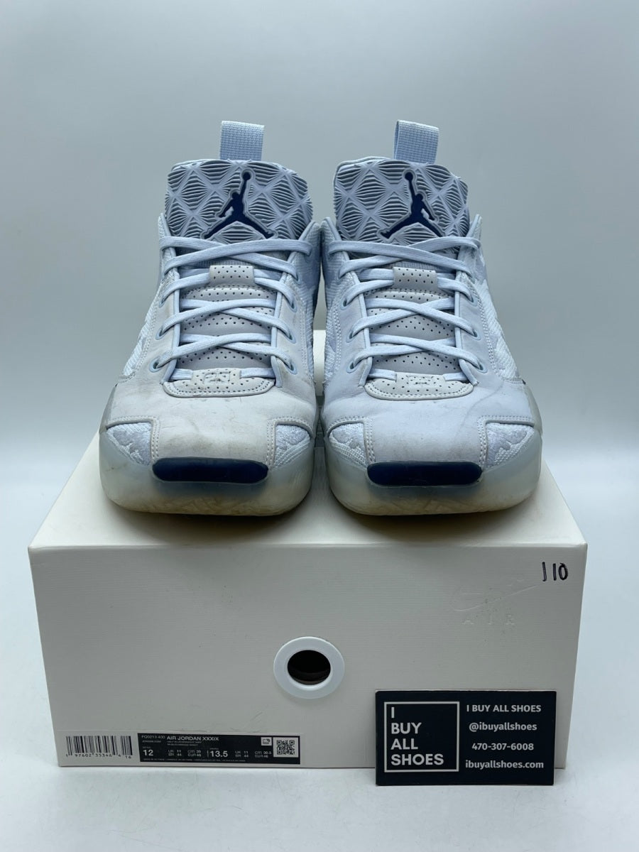 Air Jordan 39 'Half Blue' 12 (Moderately Worn Pre-Owned) - Image 2