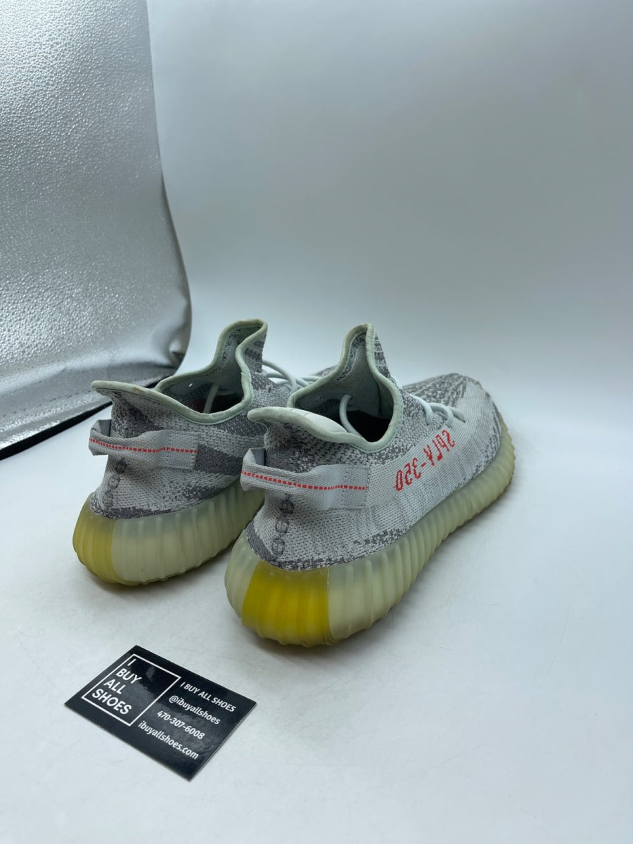 adidas Yeezy Boost 350 V2 Blue Tint 14 (Heavily Worn Pre-Owned) - Image 5