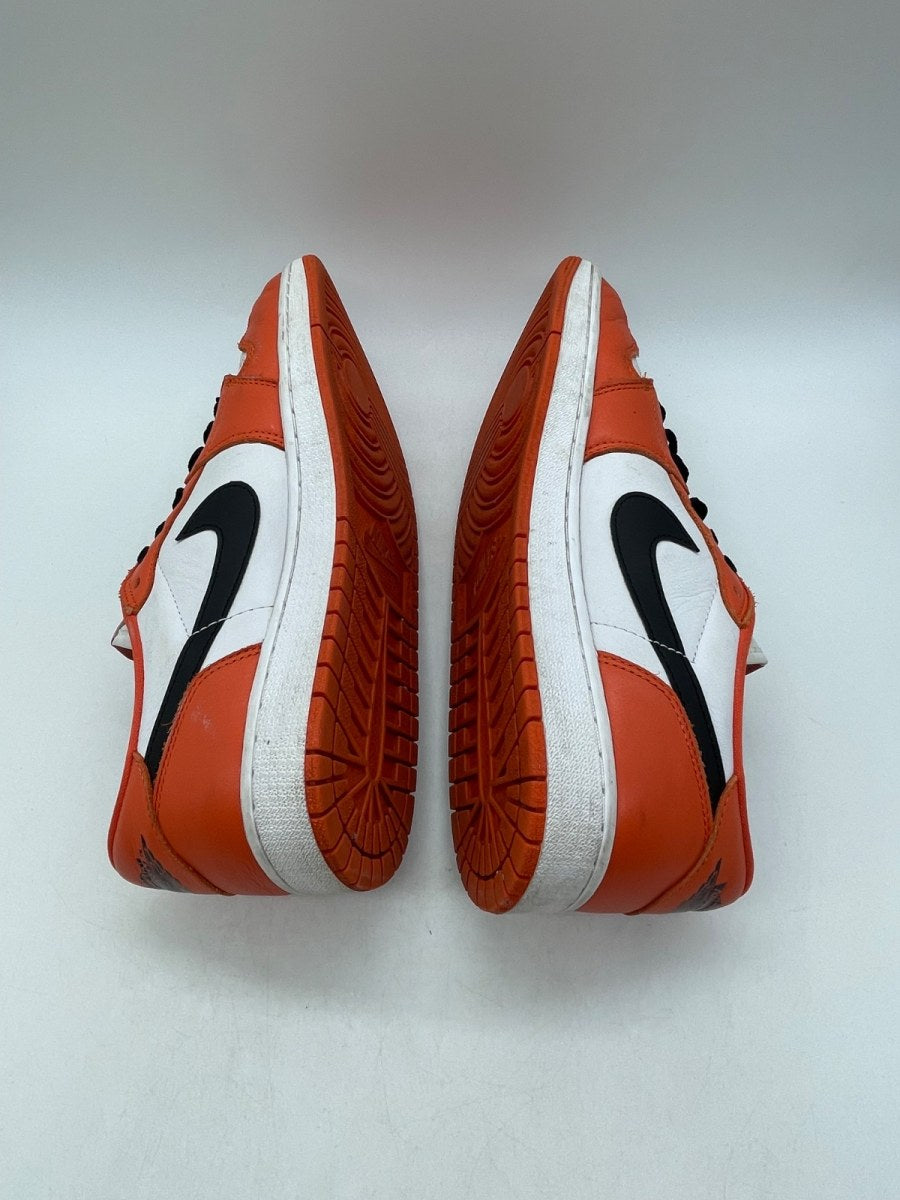 Jordan 1 Low Starfish 12 (Moderately Worn Pre-Owned)JordanStarfish/White-Black - Image 6