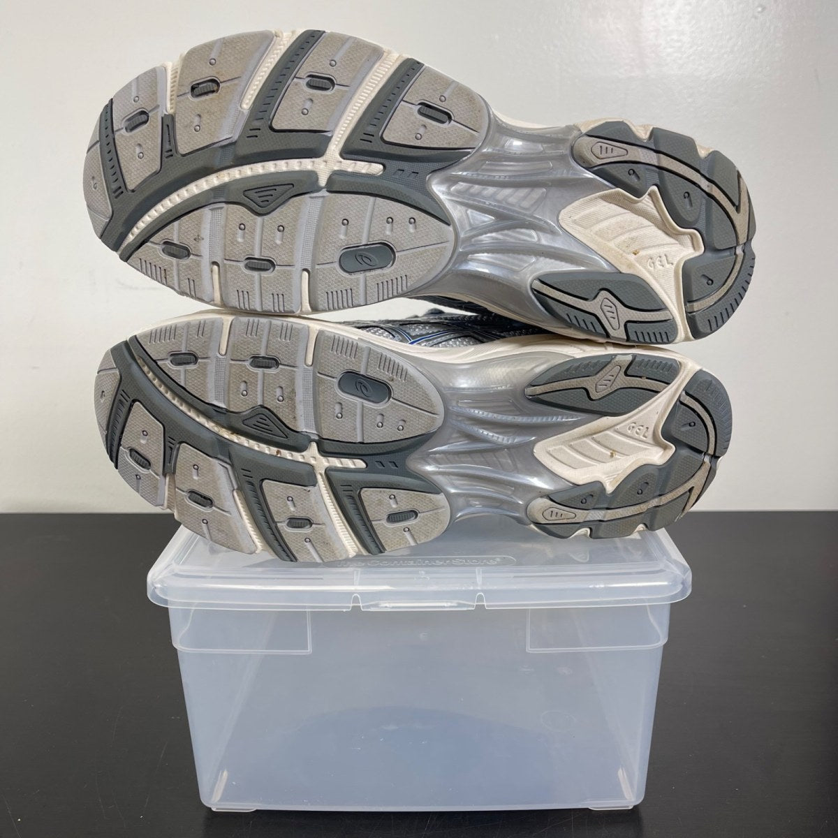 ASICS GT-2160 Piedmont Grey Deep Marine 10 (Moderately Worn Pre-Owned)ASICSPiedmont Grey/Deep Marine - Image 5