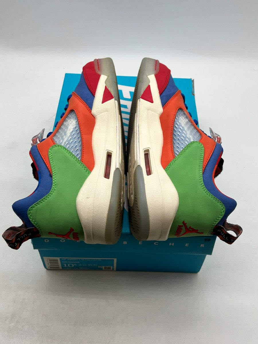 Jordan 5 Retro Low Doernbecher Michael (2022) 10.5 (Moderately Worn Pre-Owned)JordanHyper Royal/Orange - Image 9