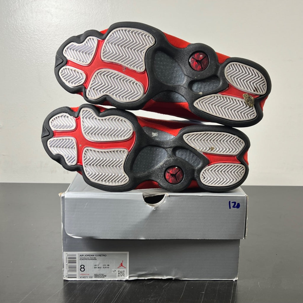 Jordan 13 Retro OG Chicago (2026) 8 (Lightly Worn Pre-Owned)JordanWhite/Black/True Red - Image 6
