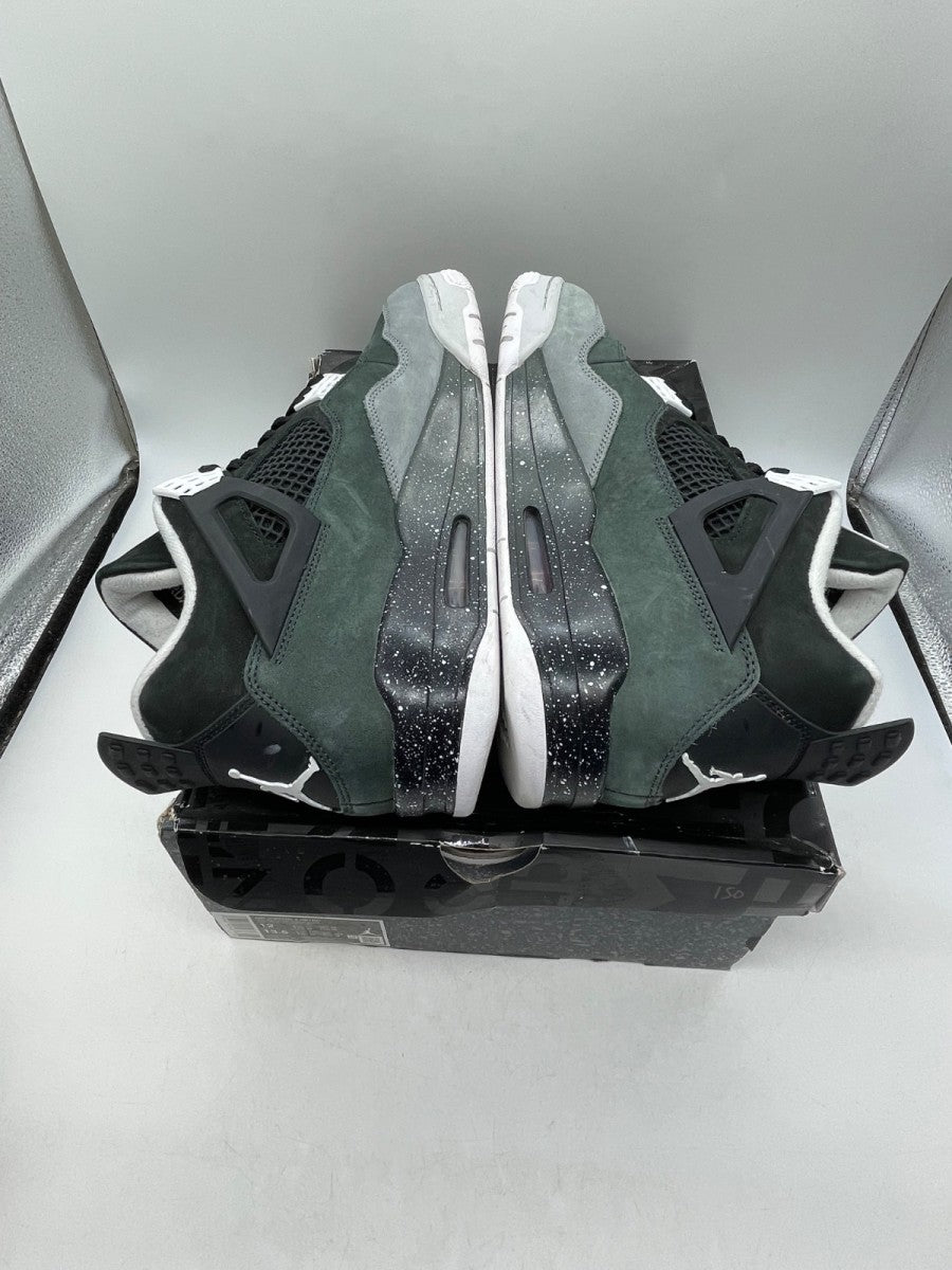 Jordan 4 Retro Fear (2024) 12 (Moderately Worn Pre-Owned)JordanBlack/White/Anthracite/Black/Pure Platinum - Image 6