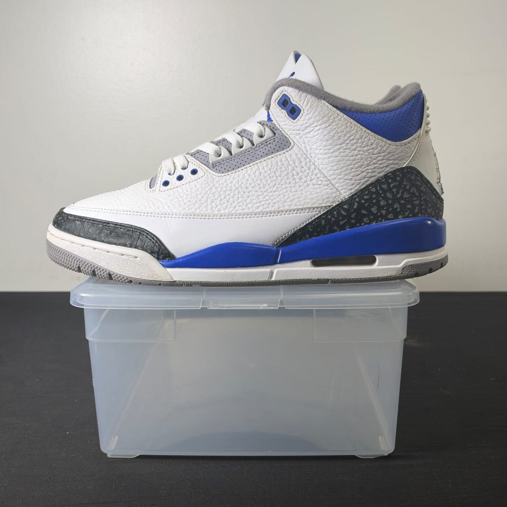 Jordan 3 Retro Racer Blue (Size 11) - aux