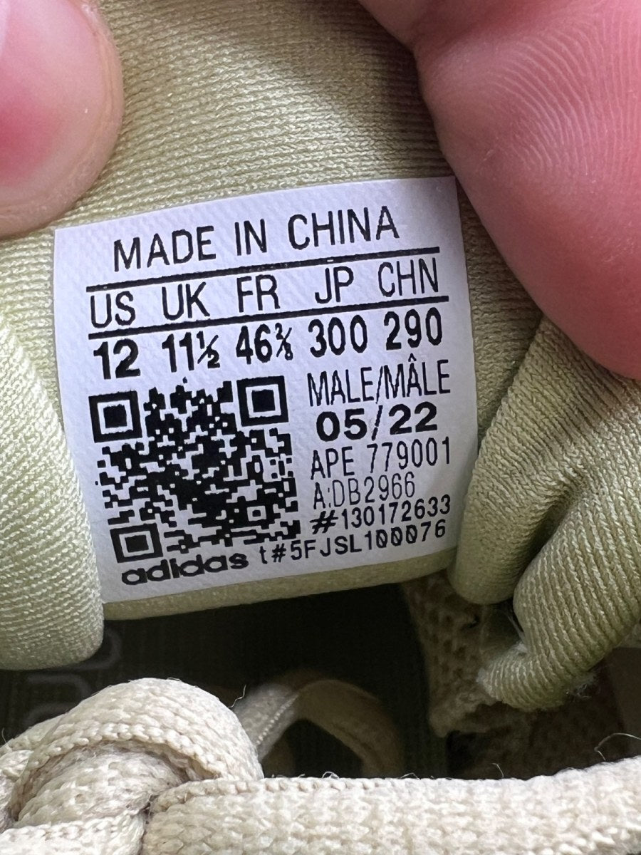 adidas Yeezy 500 Super Moon Yellow 12 (Lightly Worn Pre-Owned) - Image 9