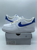 Nike Air Force 1 Low 'White Game Royal' 11.5 (Moderately Worn Pre-Owned) - Image 1