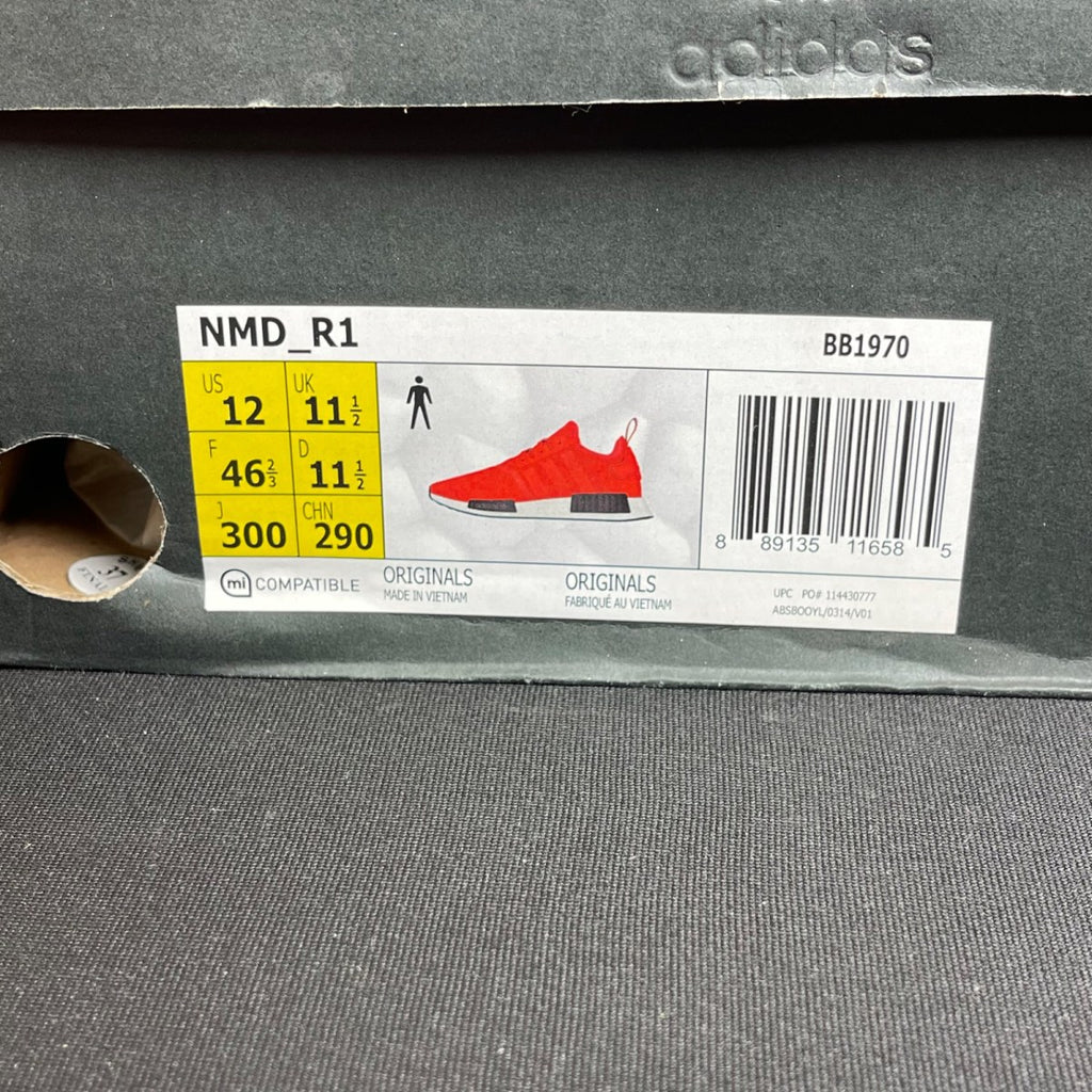 adidas NMD R1 Clear Red (Size 12) - Image 7