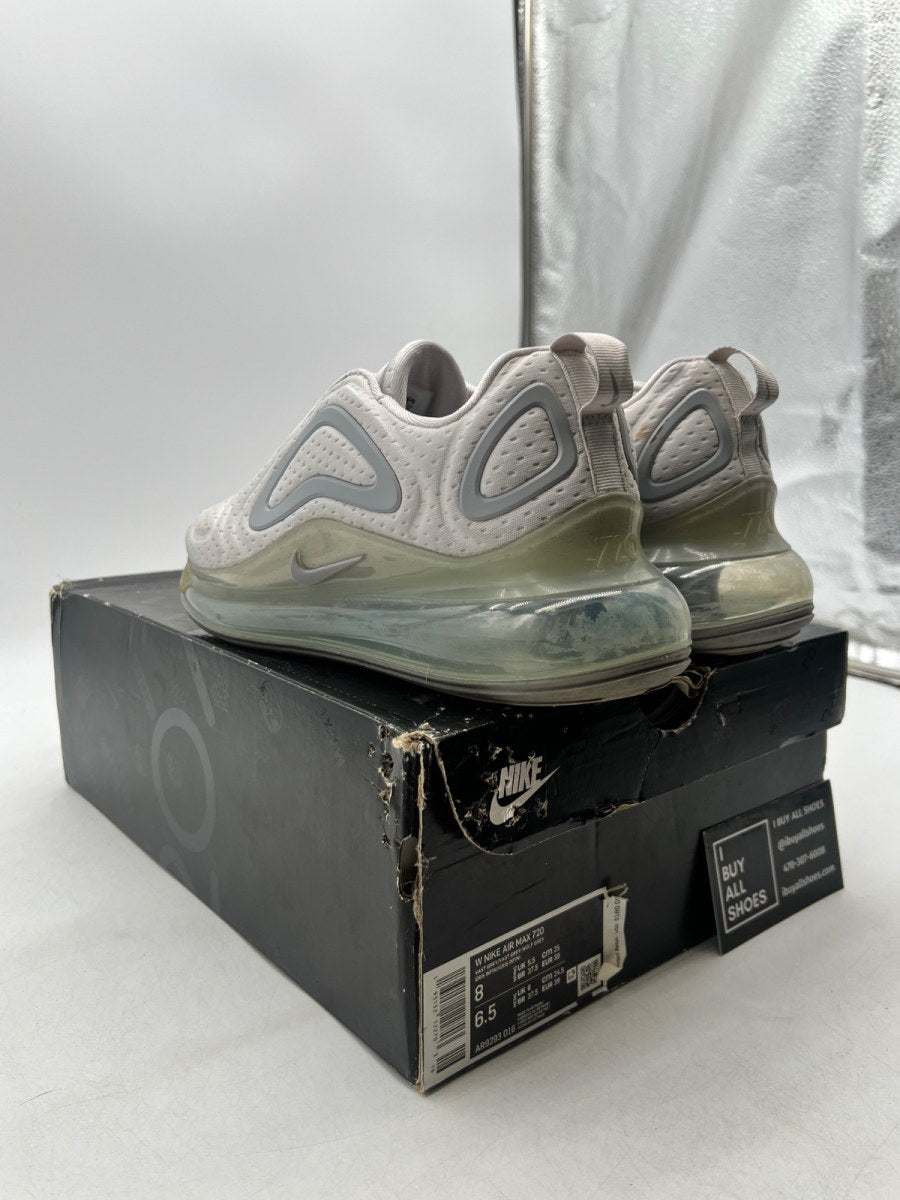 Nike Air Max 720 Grey Mesh (Women's) 8W (Heavily Worn Pre-Owned) - Image 6