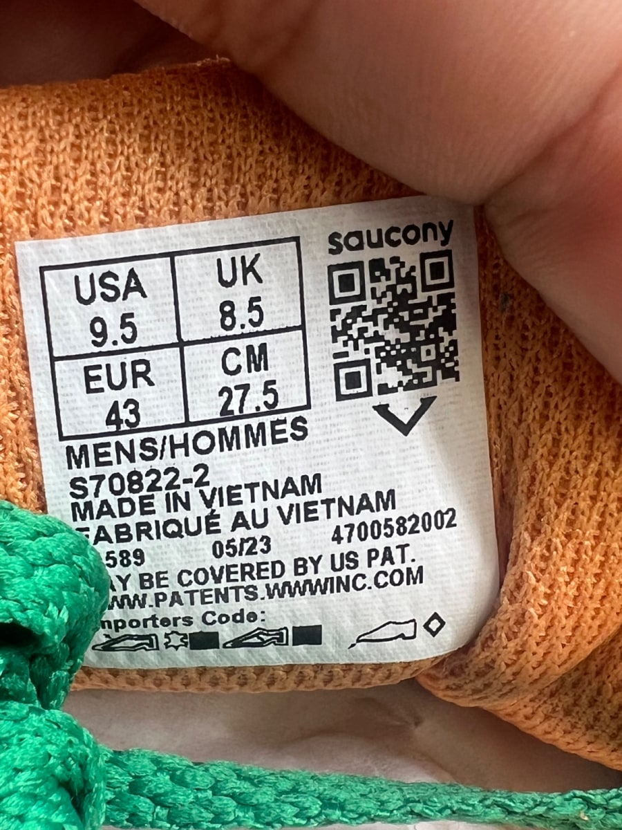 Colour Plus Companie x Saucony Grid Shadow 2 'Forest Wander' 9.5 (Lightly Worn Pre-Owned) - Image 9