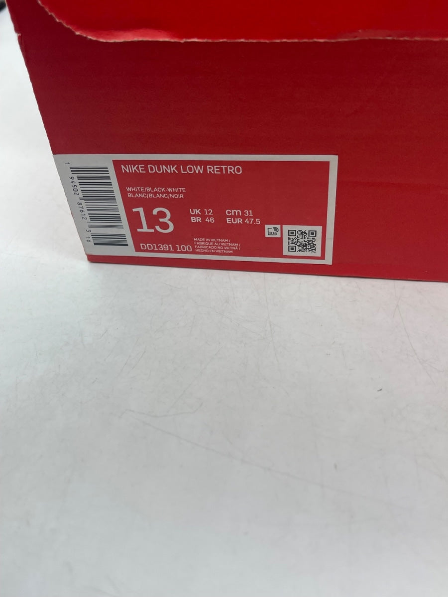 Nike Dunk Low Retro White Black Panda 13 (Moderately Worn Pre-Owned) - Image 9