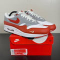 Nike Air Max 1 Martian Sunrise 10.5 (Moderately Worn Pre-Owned)NikeWhite/Martian Sunrise-Wolf Grey-Black - Image 1