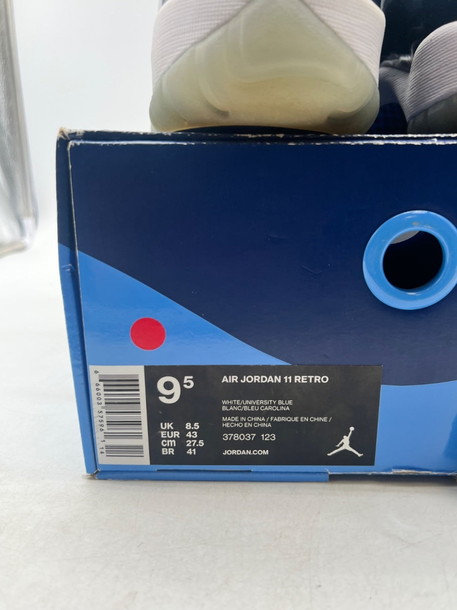 Jordan 11 Retro UNC Win Like 82 9.5 (Lightly Worn Pre-Owned) - Image 4