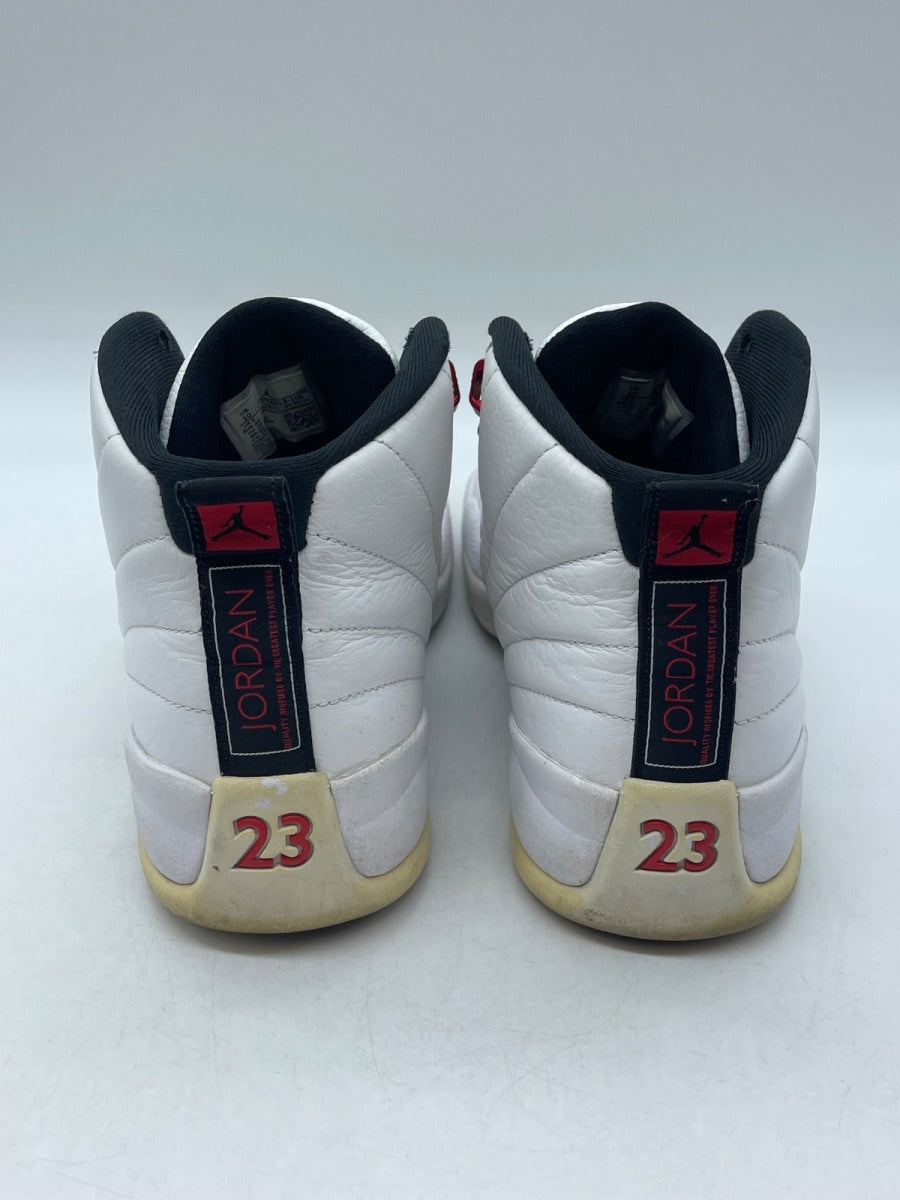 Jordan 12 Retro Twist 10 (Moderately Worn Pre-Owned)JordanWhite/Black-University Red - Image 3