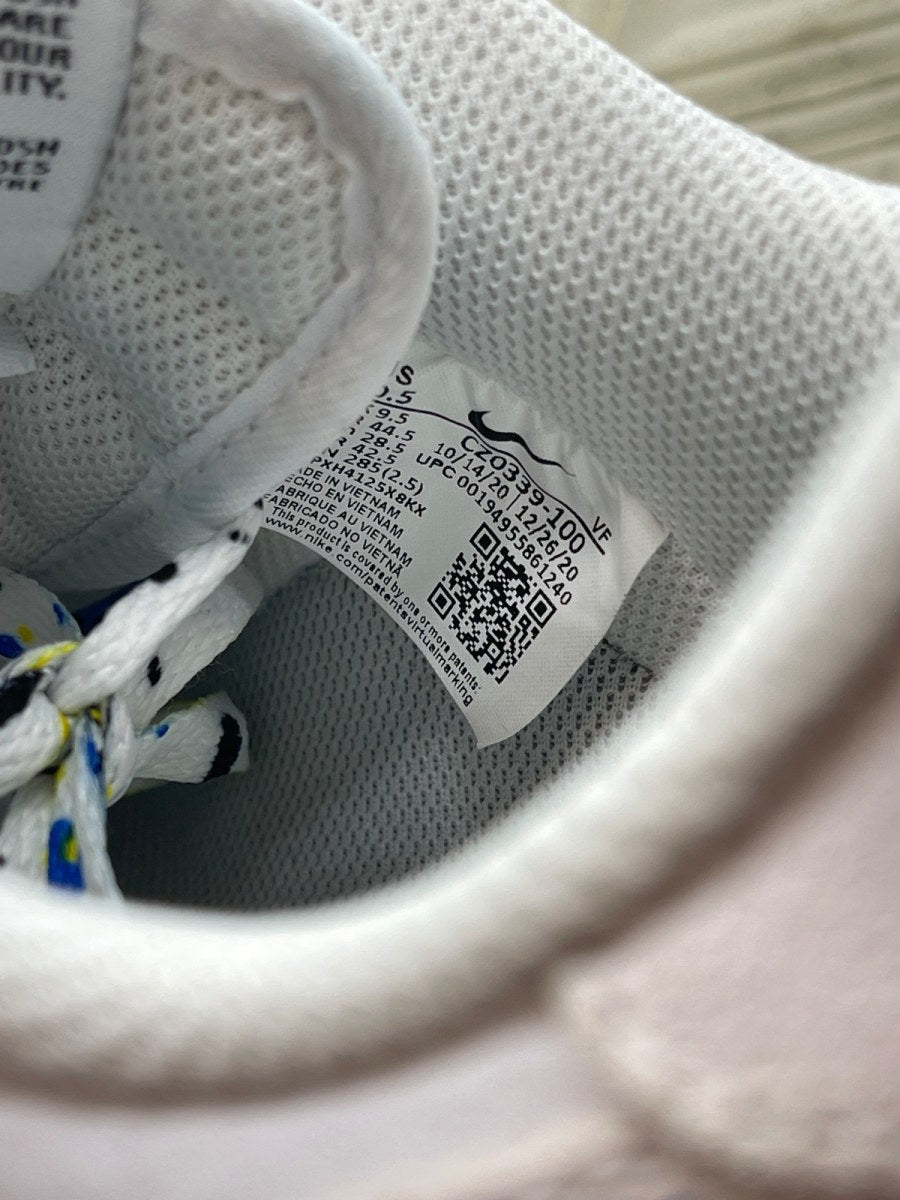 Nike Air Force 1 Low '07 LV8 Paint Splatter White 10.5 (Moderately Worn Pre-Owned) - Image 8